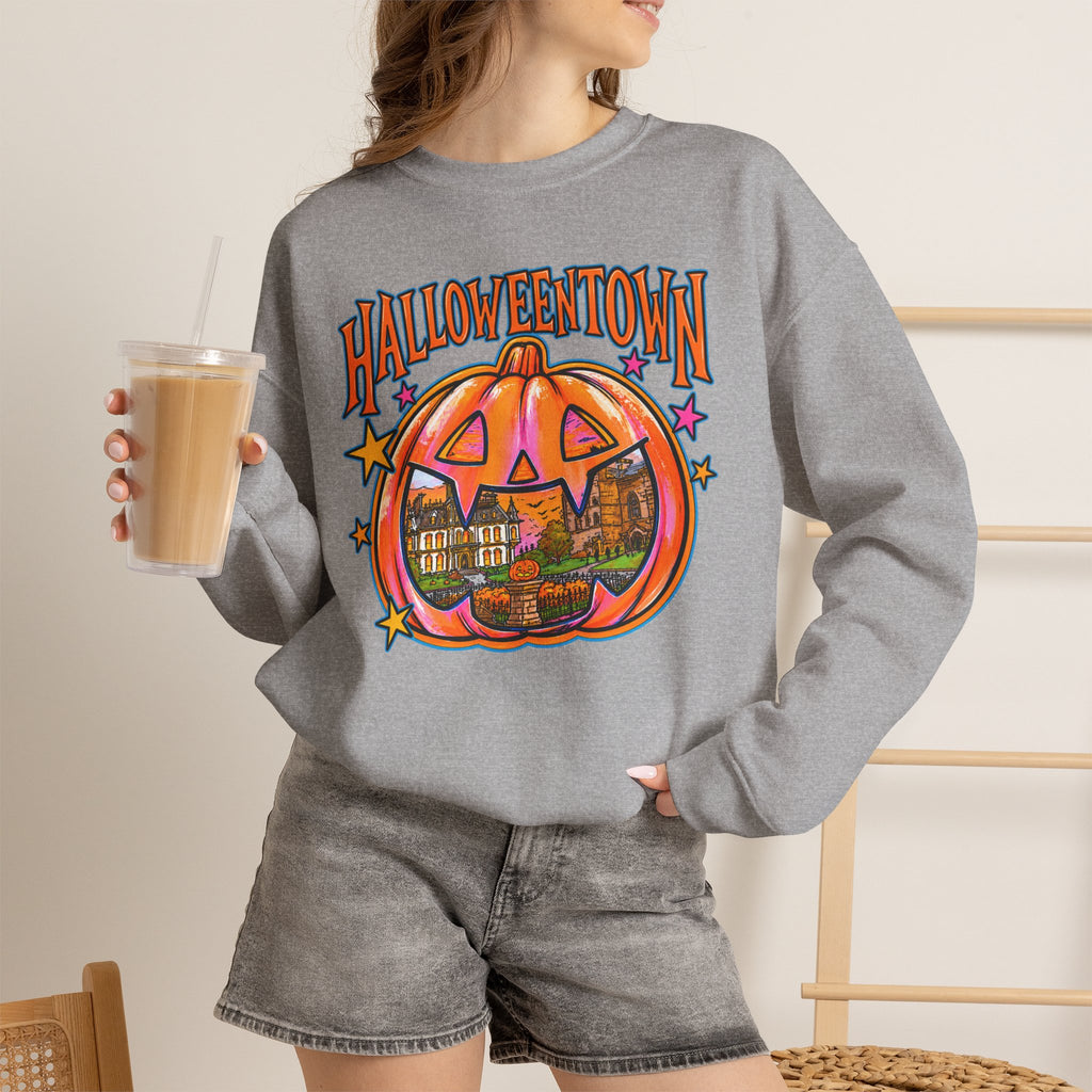 Halloweentown Pumpkin Crewneck Sweatshirt