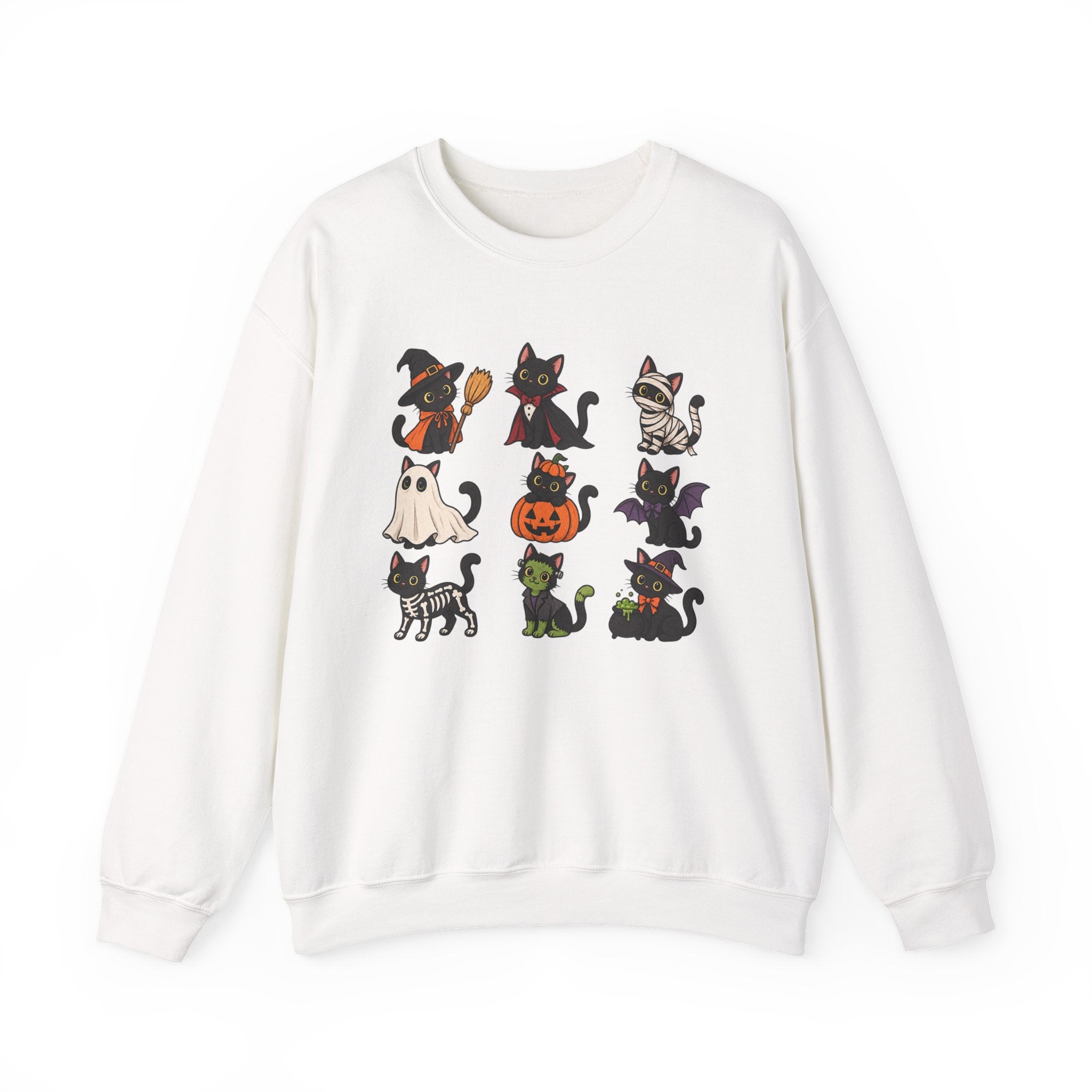Vintage Cat Crewneck Sweatshirt