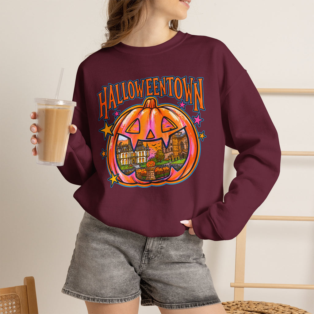 Halloweentown Pumpkin Crewneck Sweatshirt
