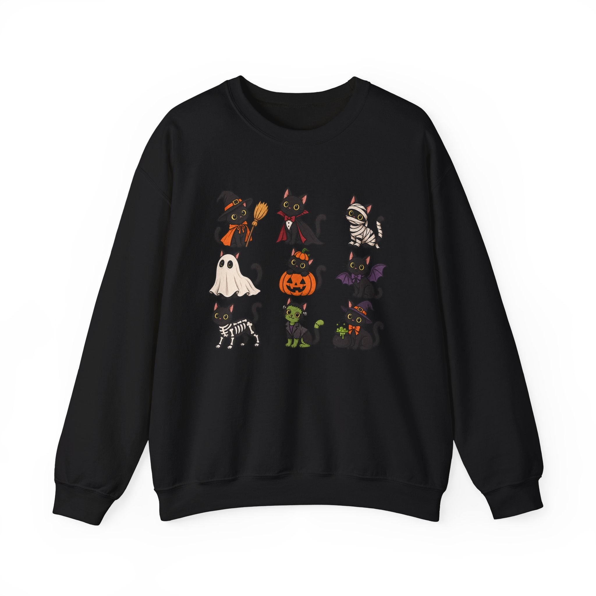Vintage Cat Crewneck Sweatshirt