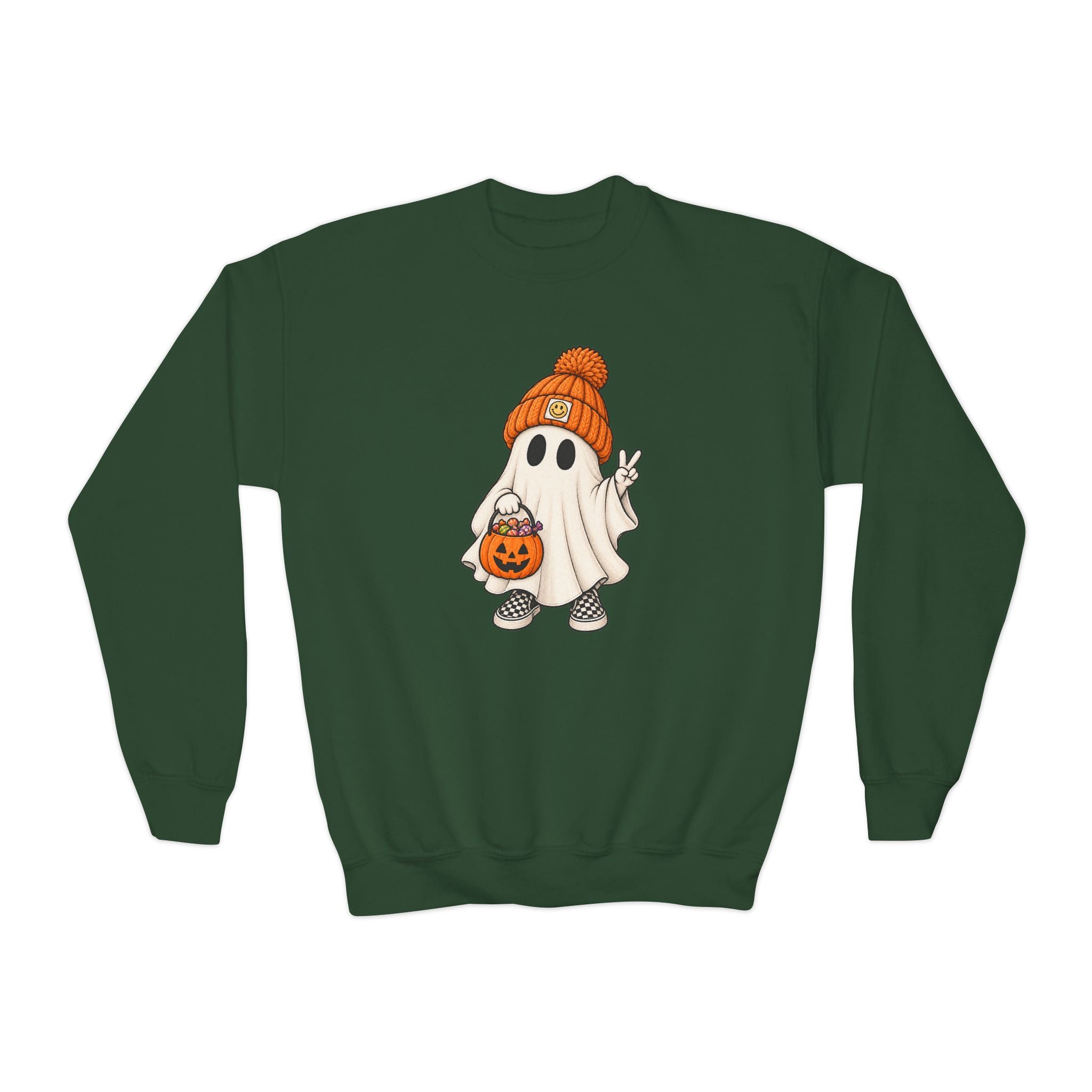 Youth Ghost Crewneck Sweatshirt