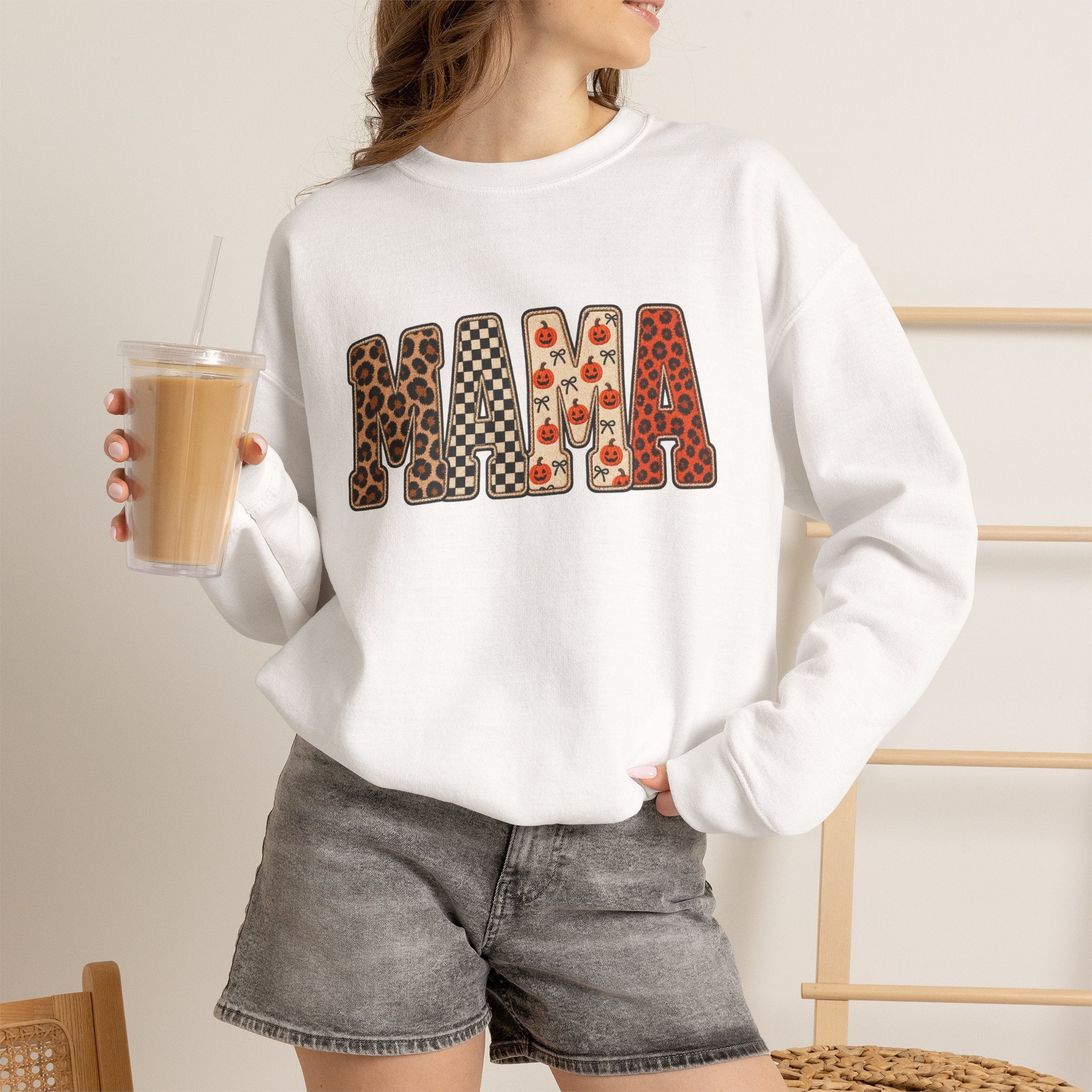 MAMA Fall Crewneck Sweatshirt