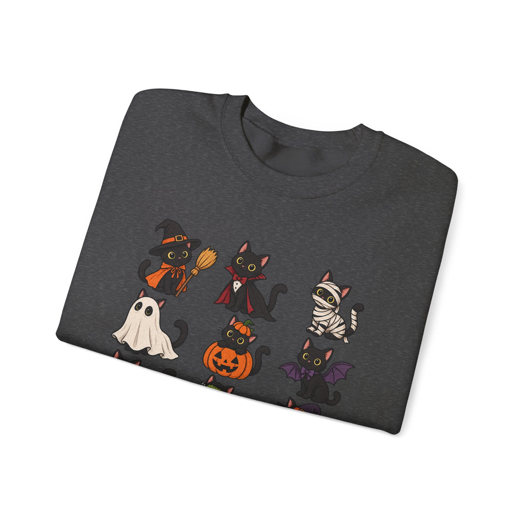 Vintage Cat Crewneck Sweatshirt