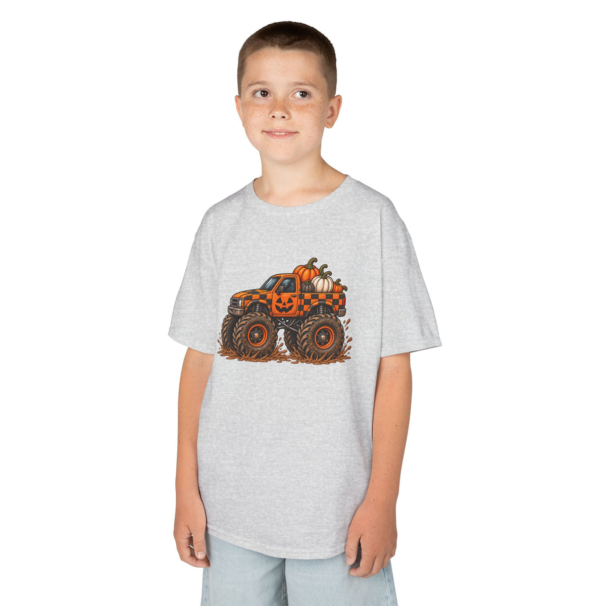 Youth Halloween Monster Truck Tee