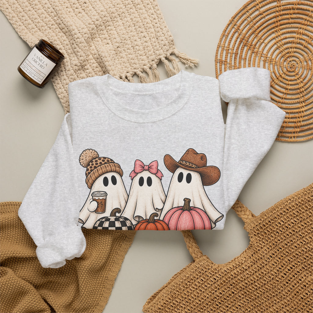 Cowgirl Ghost Crewneck Sweatshirt
