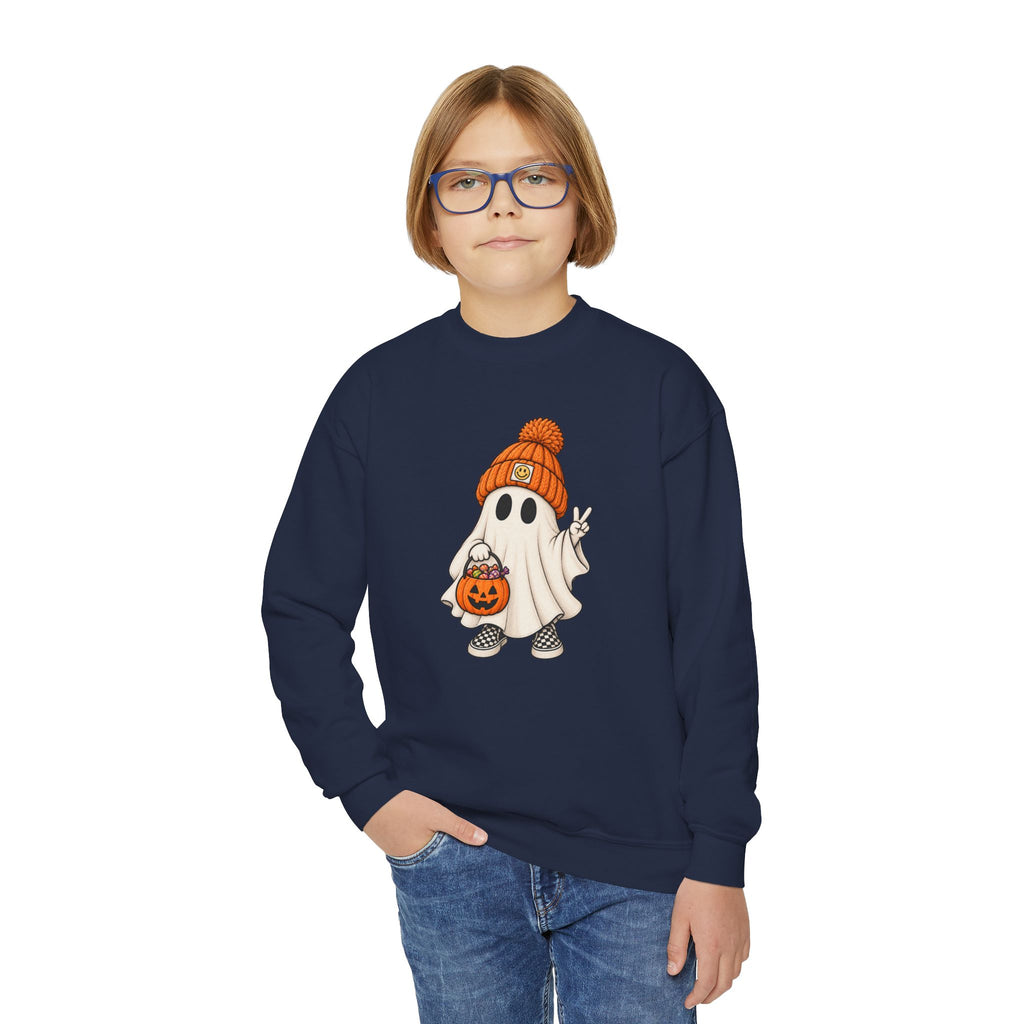 Youth Ghost Crewneck Sweatshirt