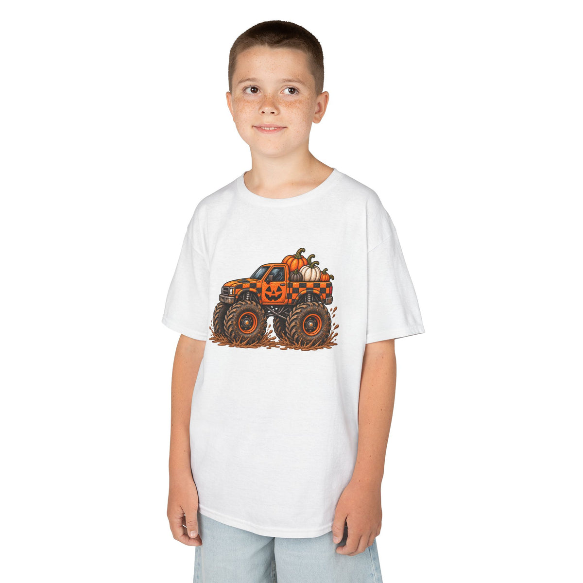 Youth Halloween Monster Truck Tee