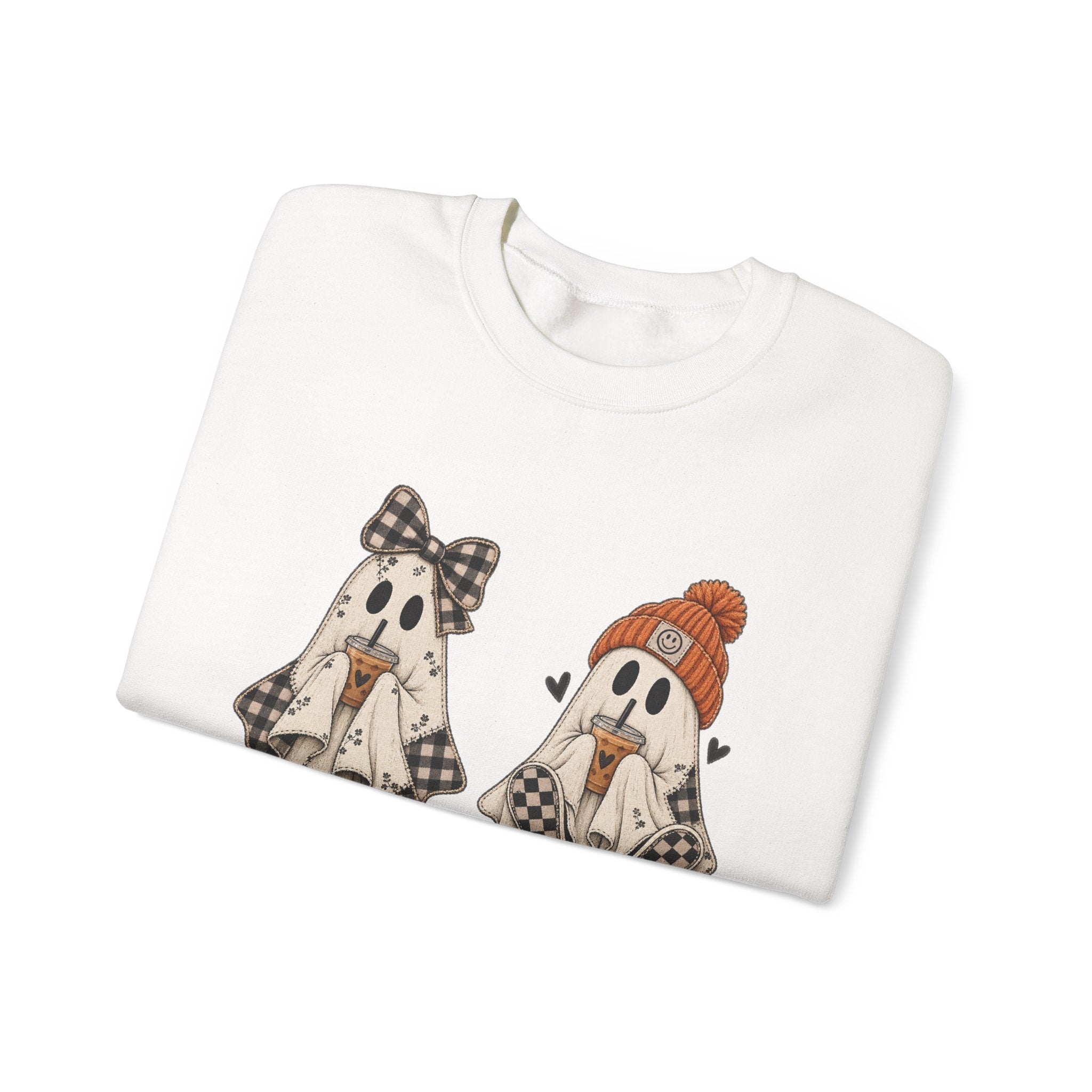 Trendy Ghost Crewneck Sweatshirt