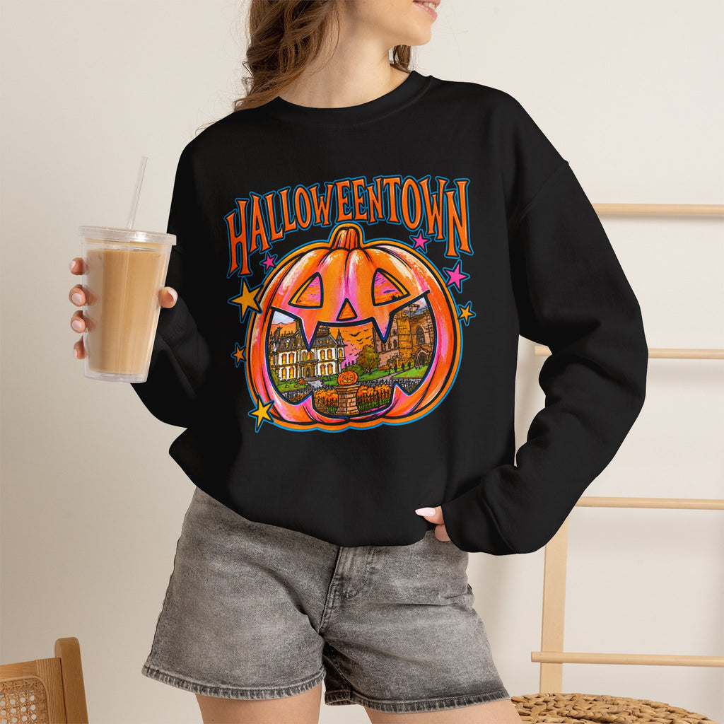 Halloweentown Pumpkin Crewneck Sweatshirt