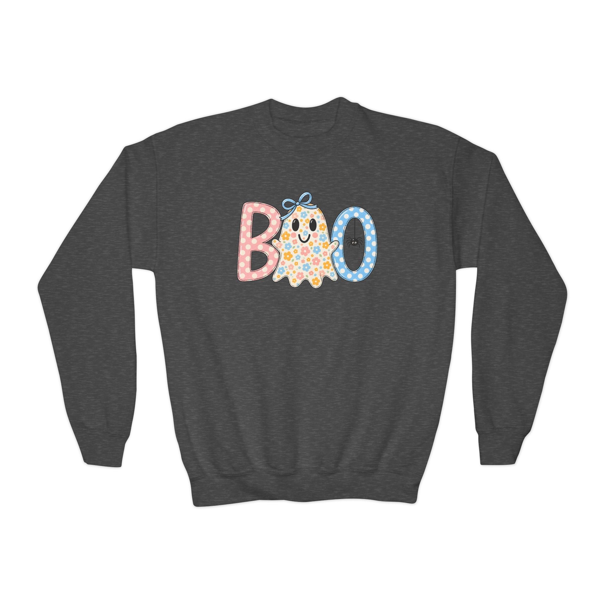 Youth 'BOO' Crewneck Sweatshirt