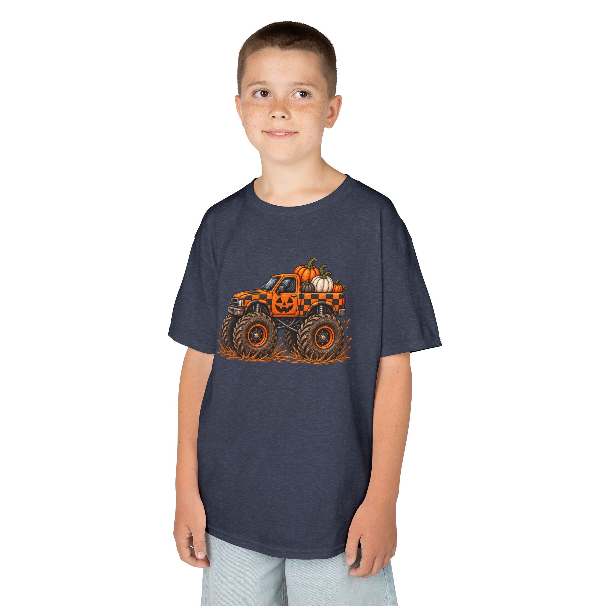 Youth Halloween Monster Truck Tee