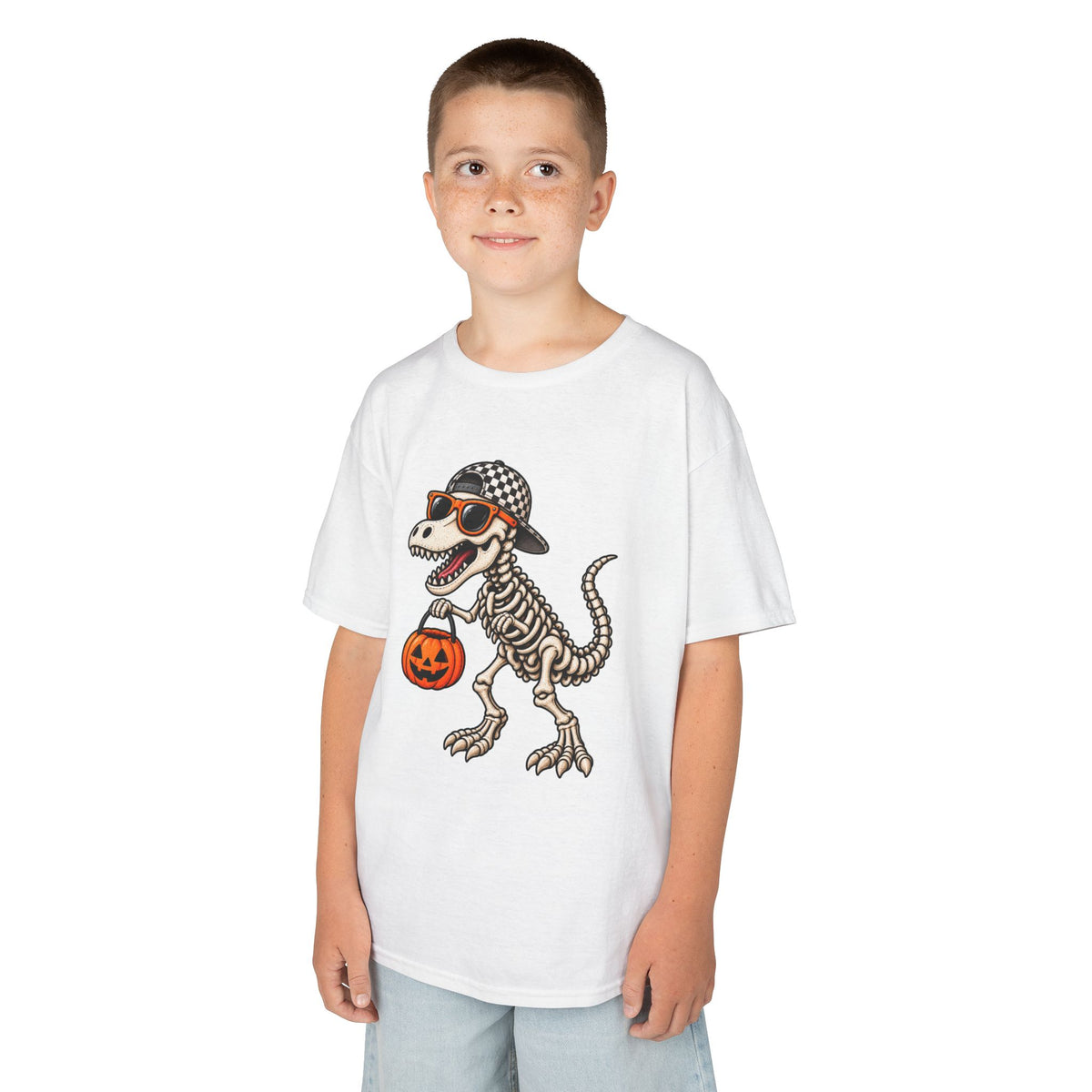 Youth Dino Skeleton Tee