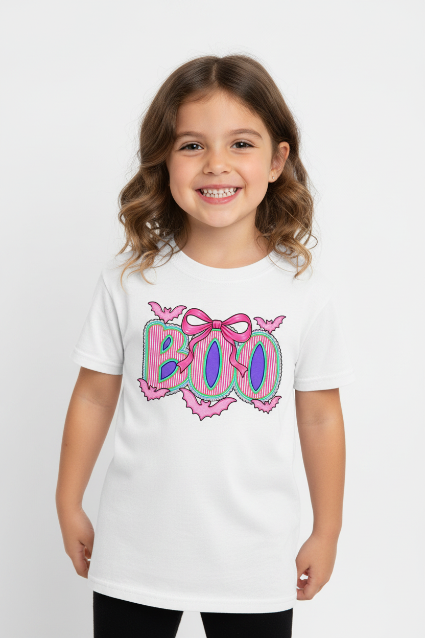Youth "BOO" Halloween Tee