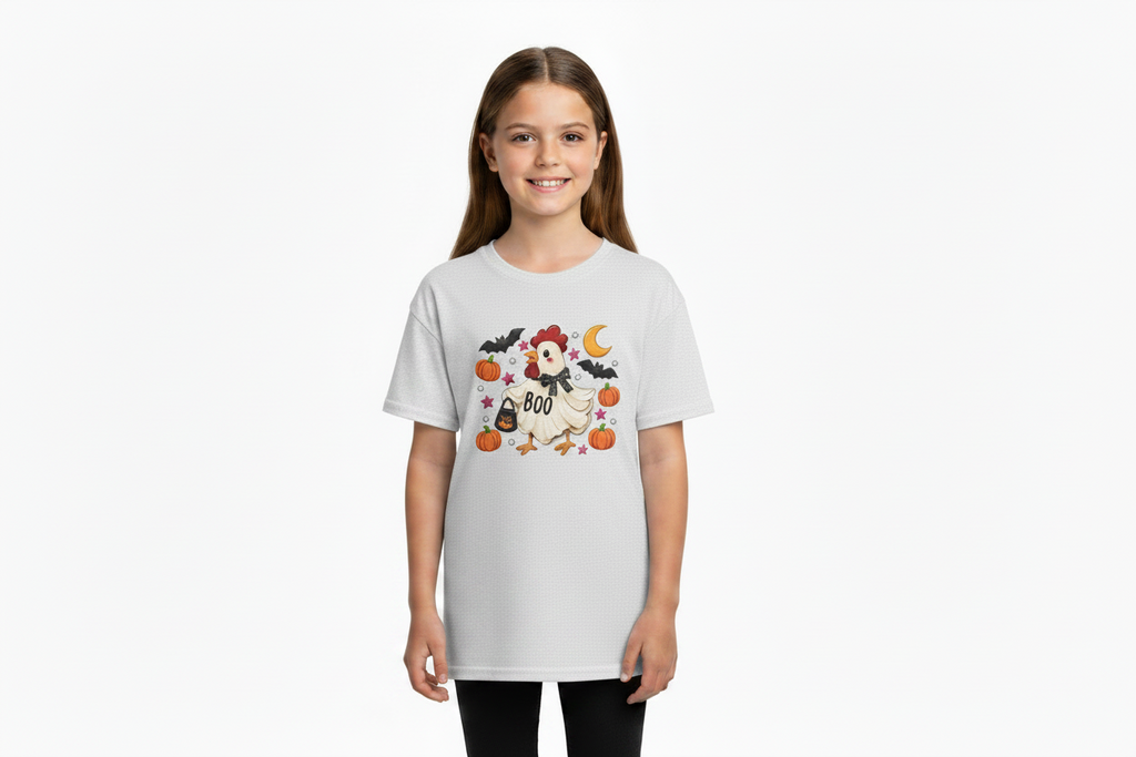 Youth Chicken Ghost Tee