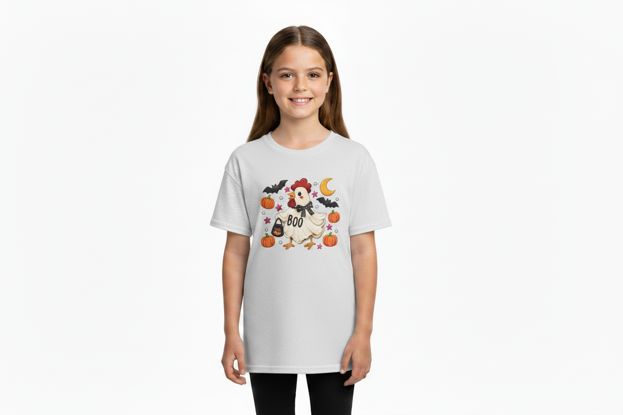 Youth Chicken Ghost Tee