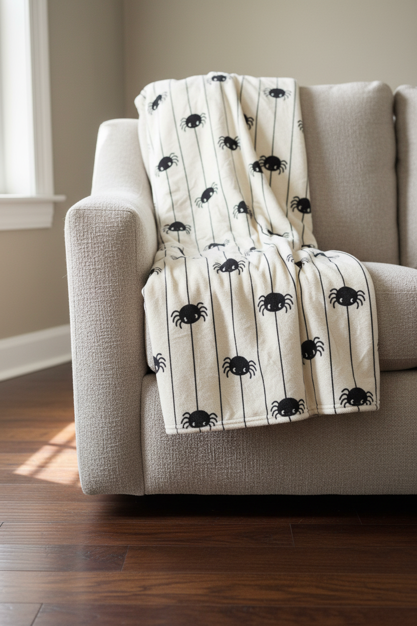 Spider Throw Blanket