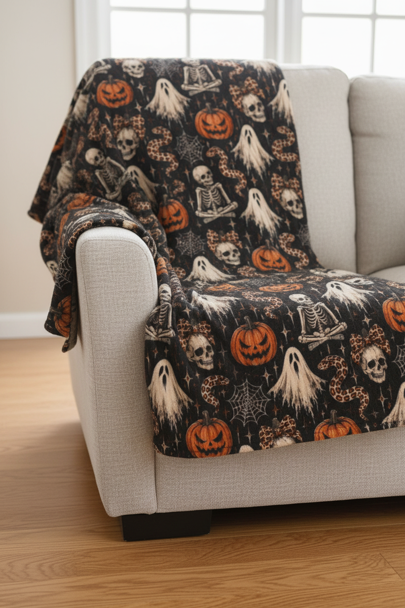 Spooky Throw Blanket
