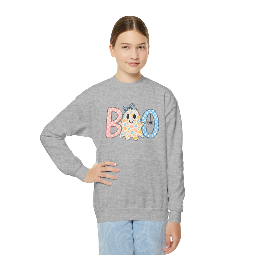 Youth 'BOO' Crewneck Sweatshirt