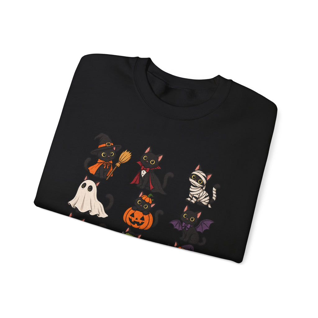 Vintage Cat Crewneck Sweatshirt
