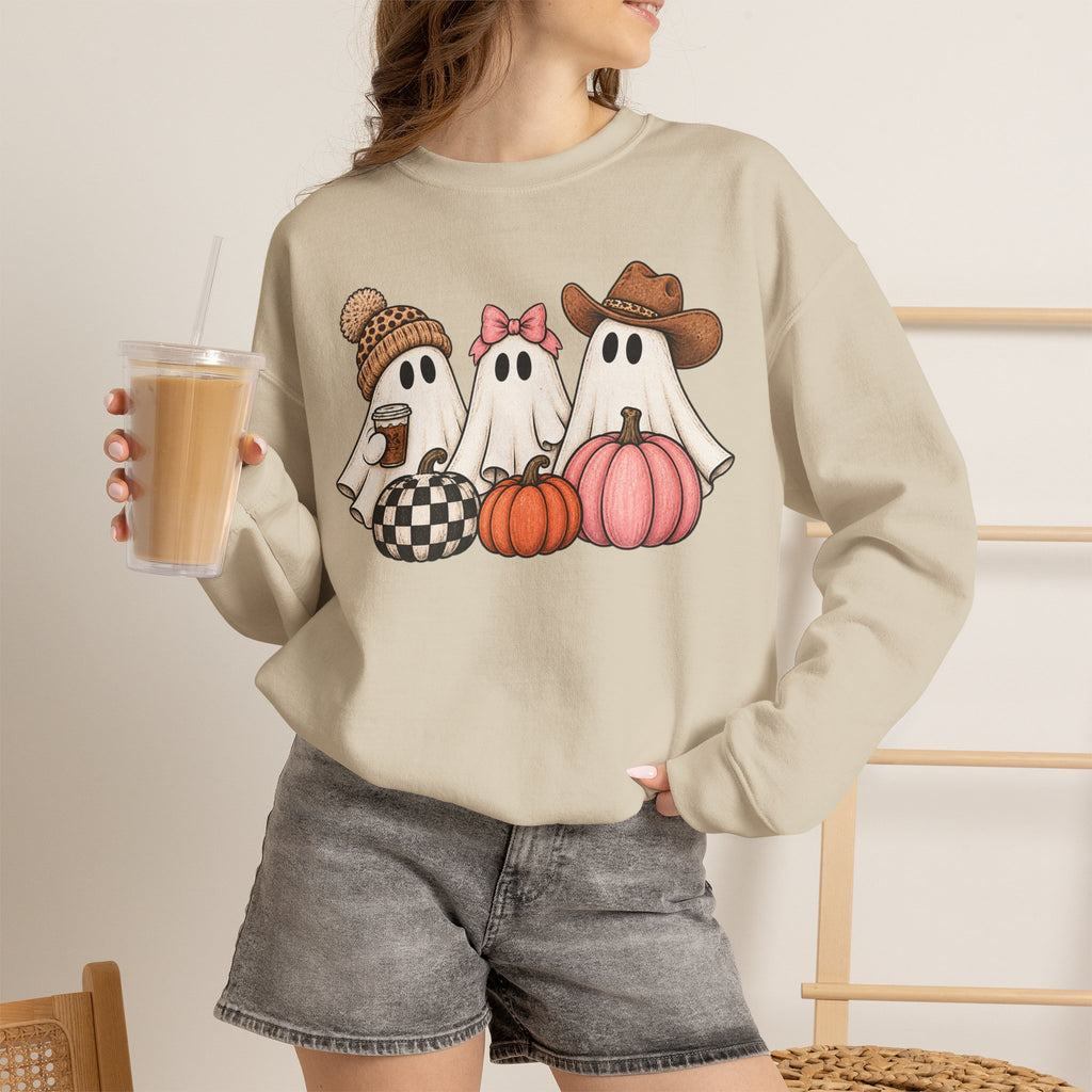 Cowgirl Ghost Crewneck Sweatshirt