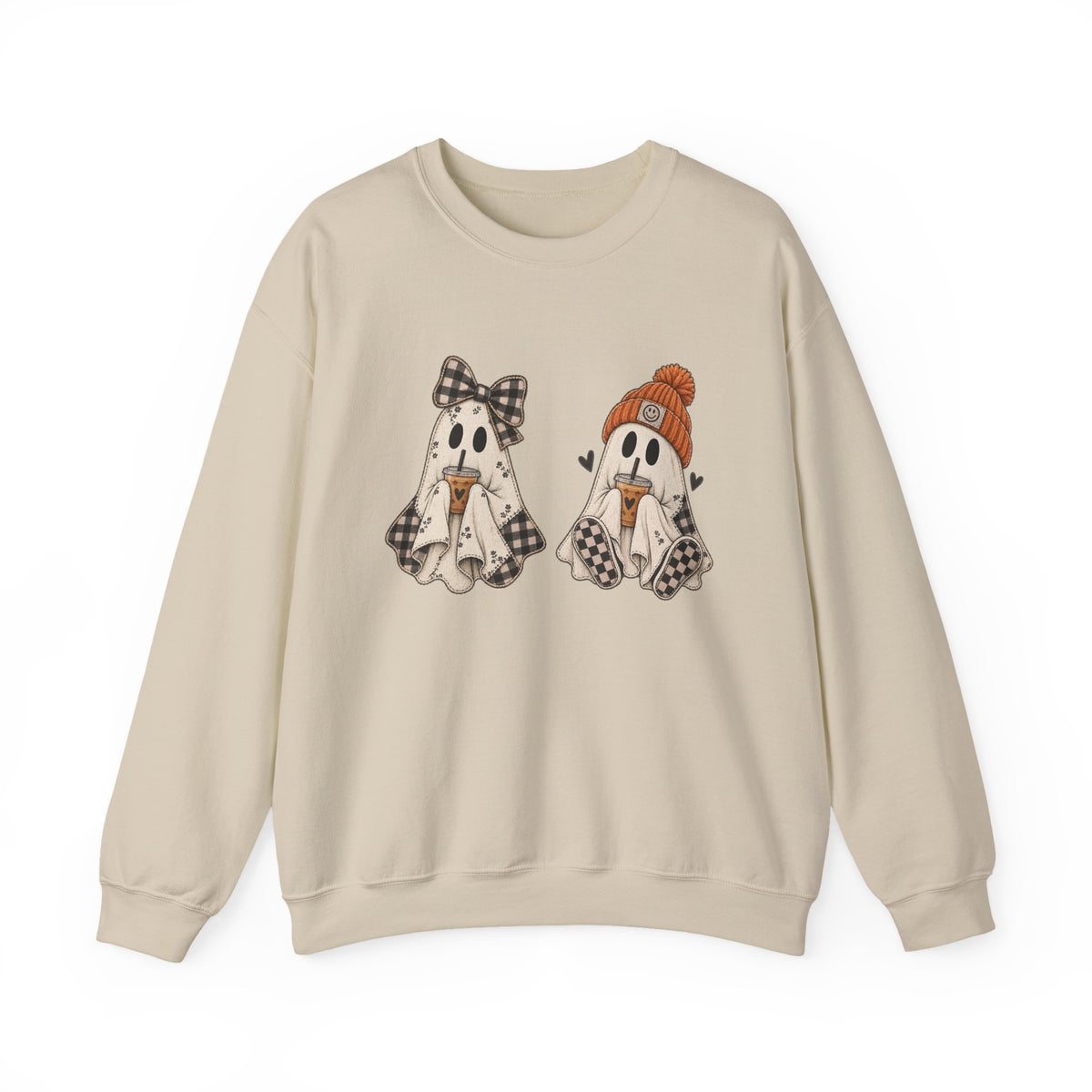 Trendy Ghost Crewneck Sweatshirt