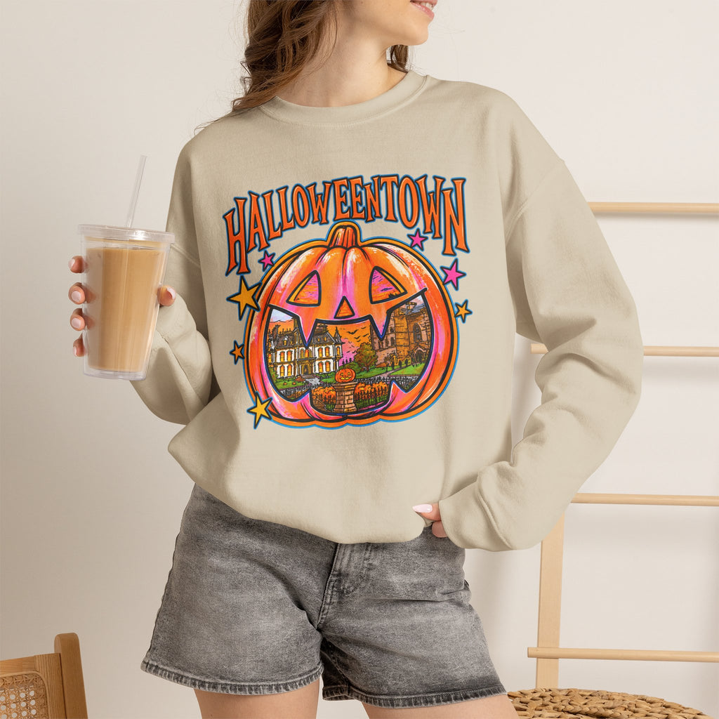 Halloweentown Pumpkin Crewneck Sweatshirt