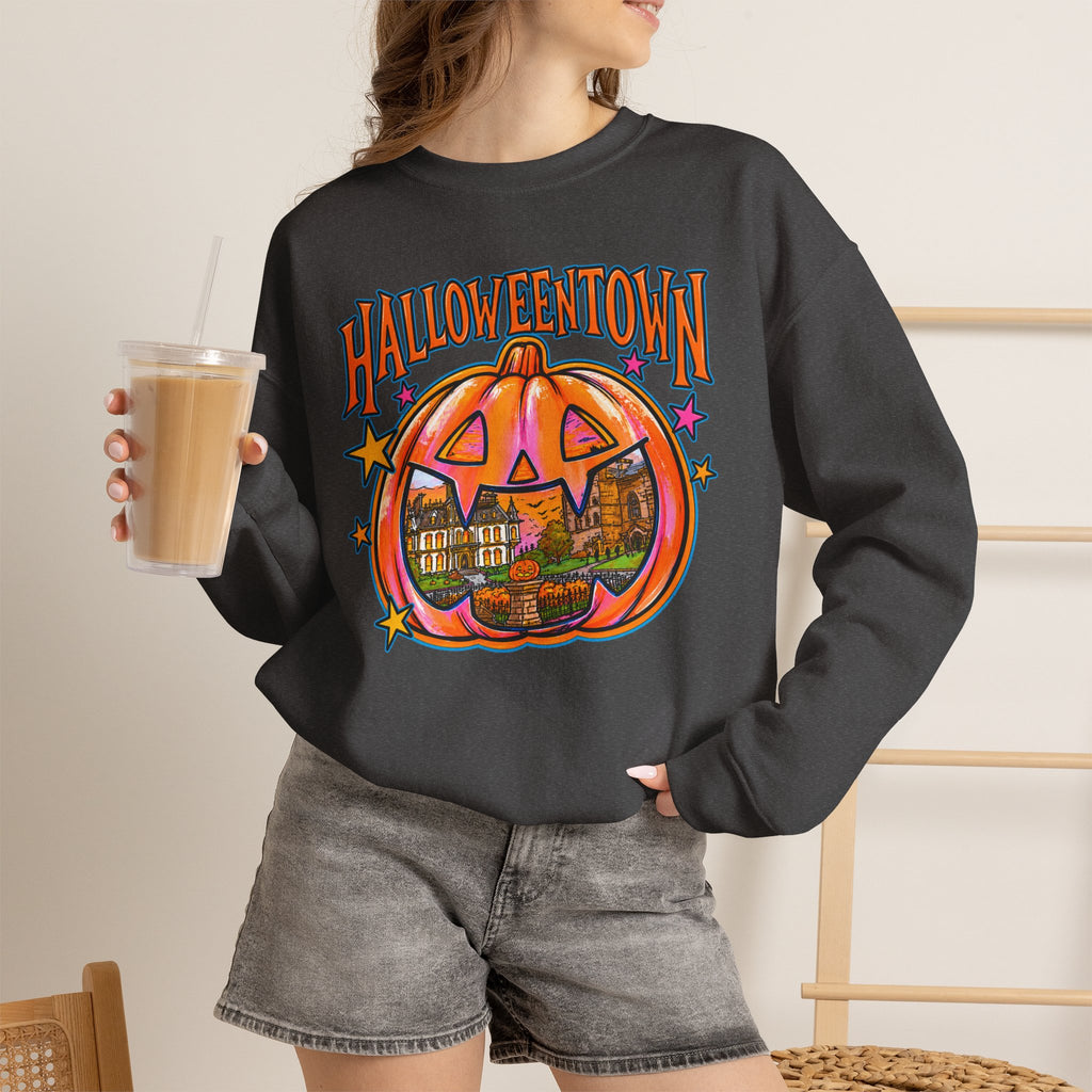 Halloweentown Pumpkin Crewneck Sweatshirt