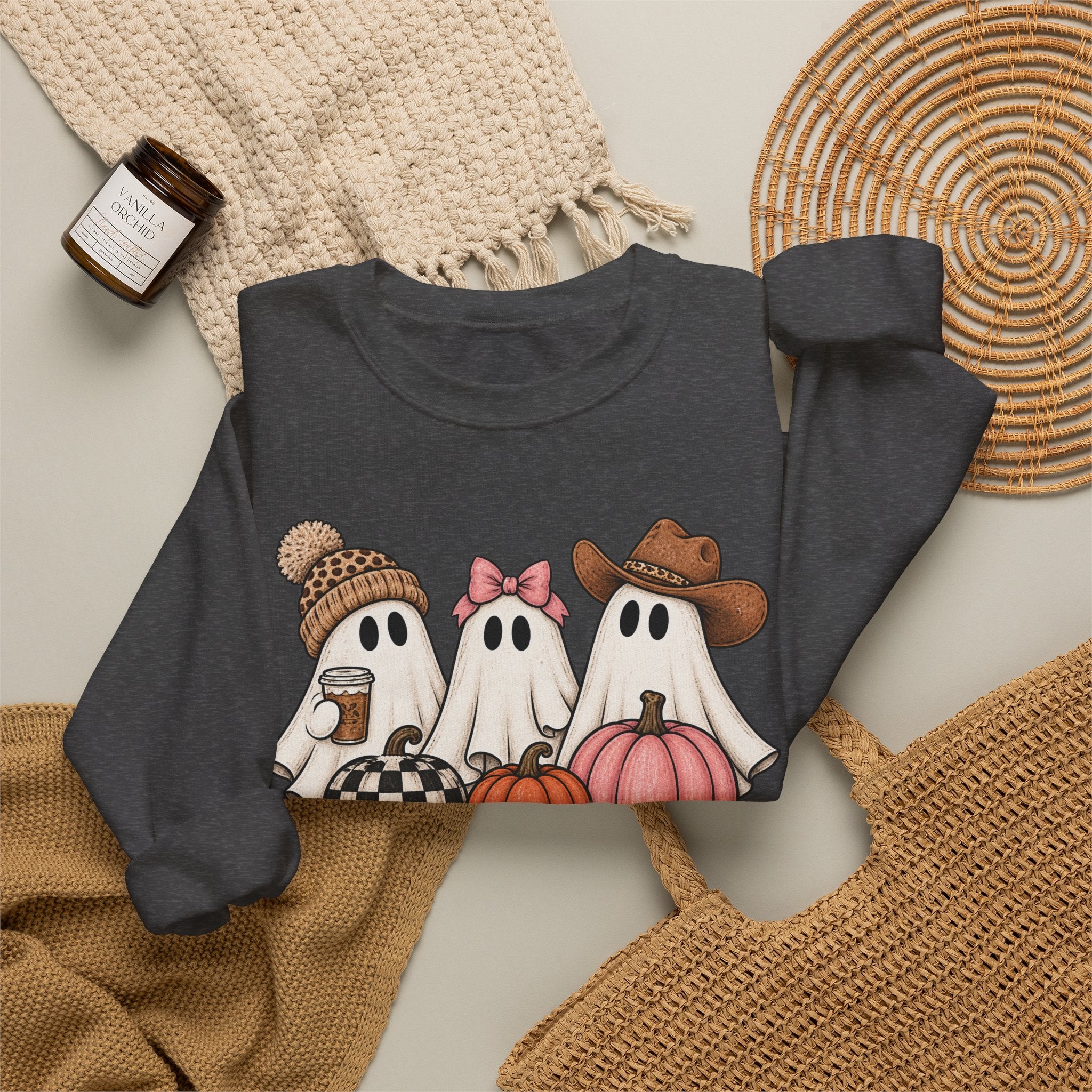 Cowgirl Ghost Crewneck Sweatshirt