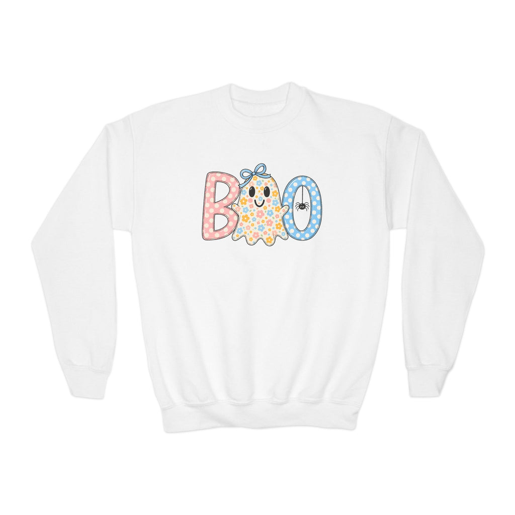 Youth 'BOO' Crewneck Sweatshirt