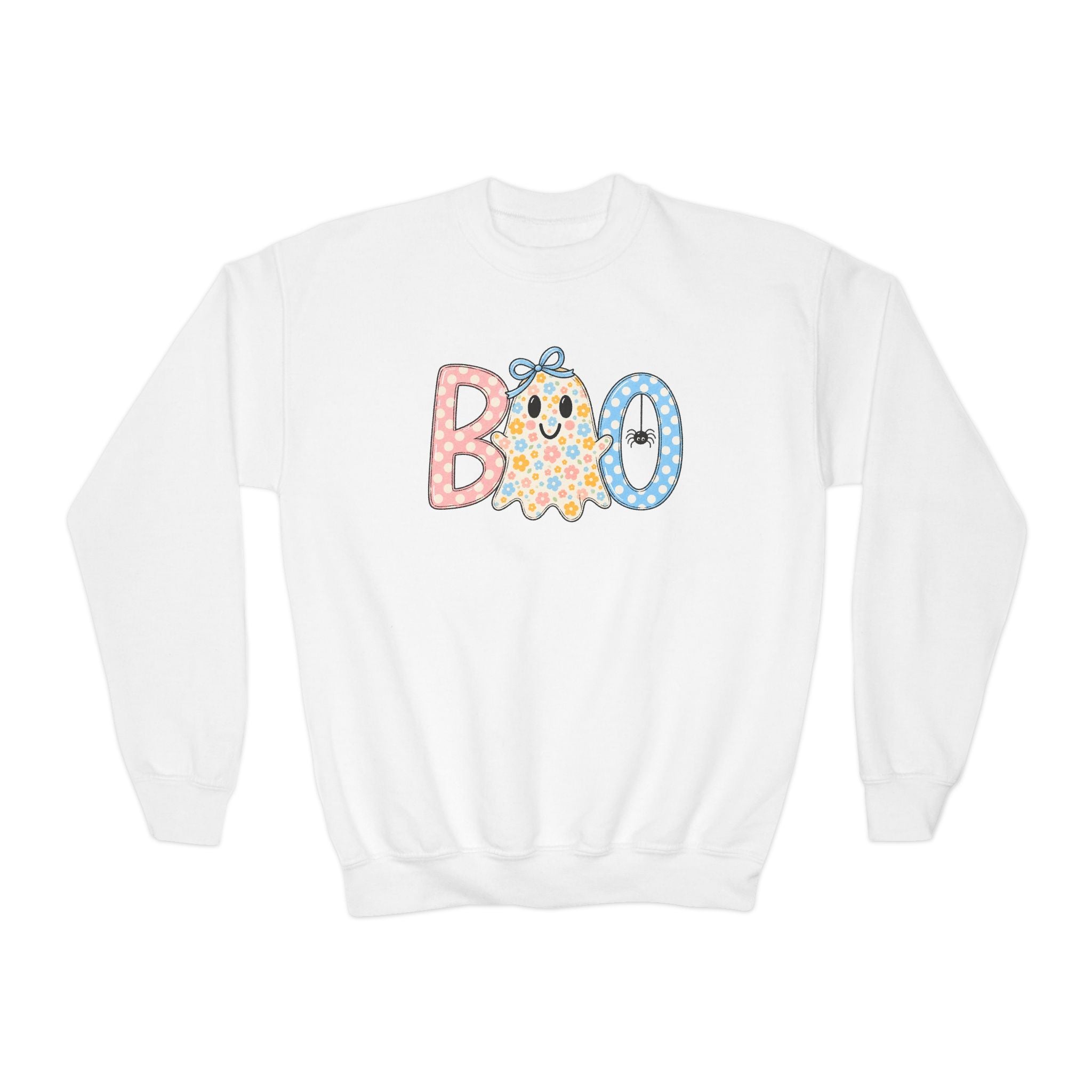 Youth 'BOO' Crewneck Sweatshirt