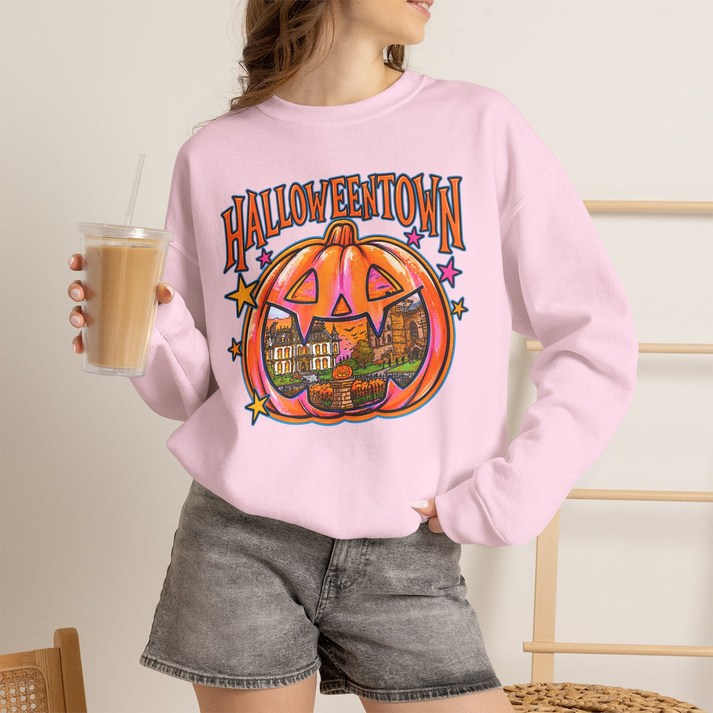 Halloweentown Pumpkin Crewneck Sweatshirt