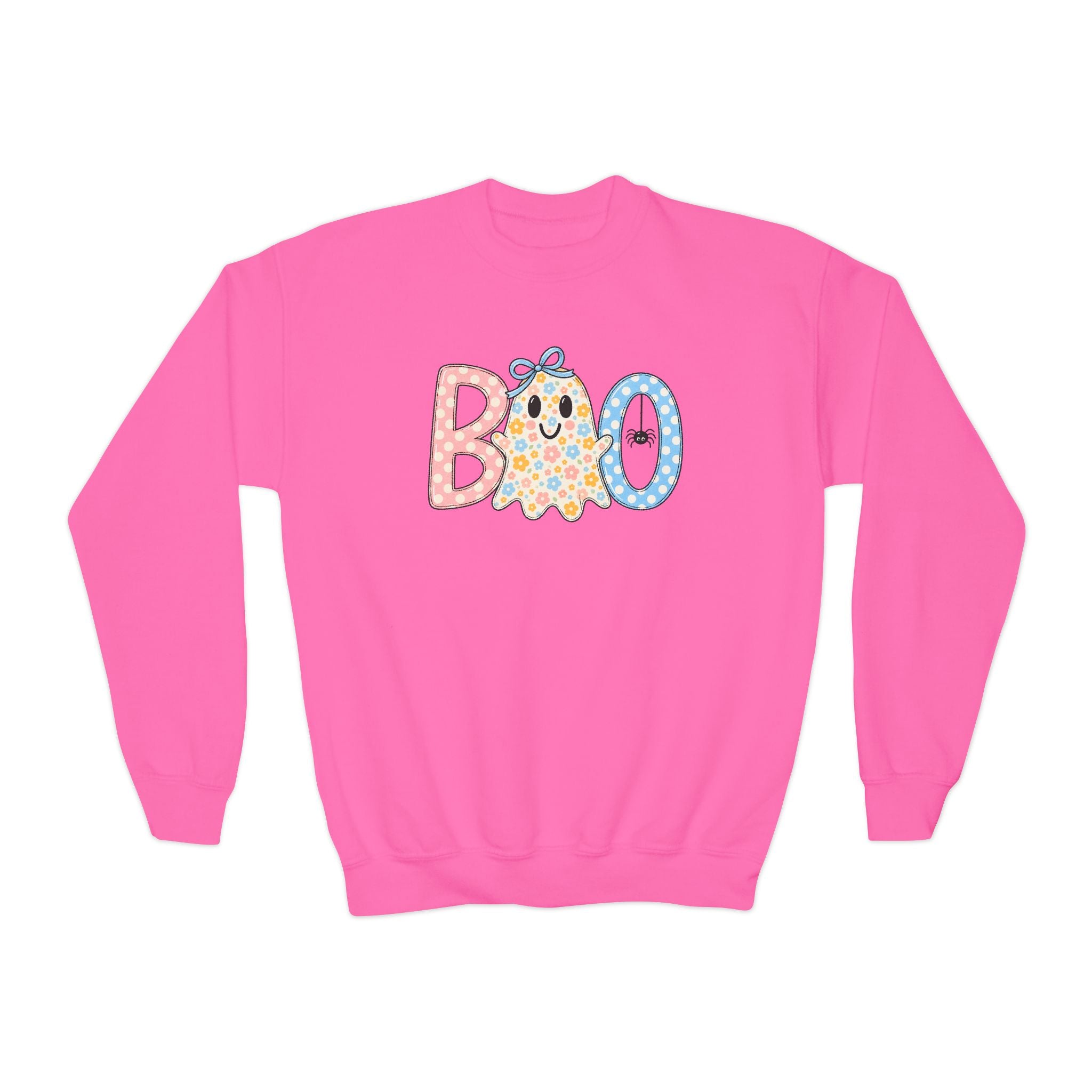 Youth 'BOO' Crewneck Sweatshirt