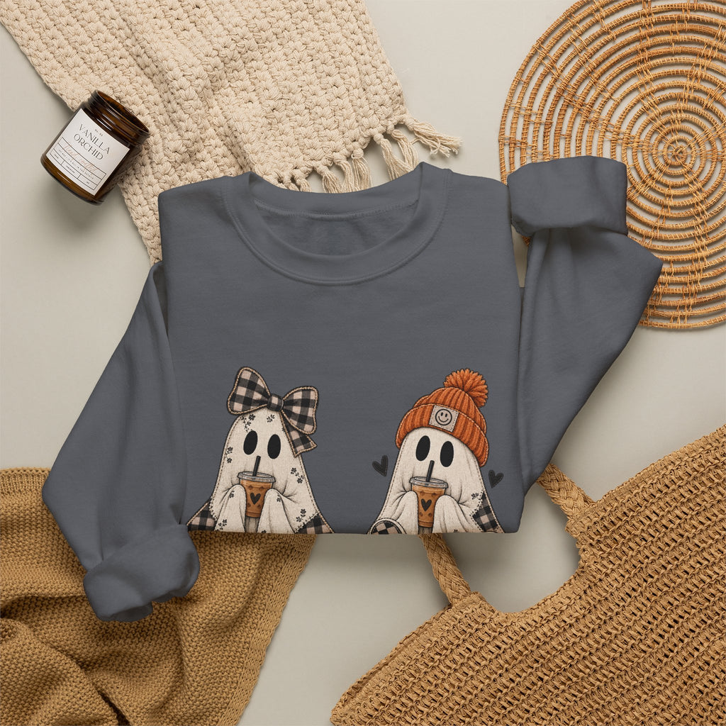 Trendy Ghost Crewneck Sweatshirt