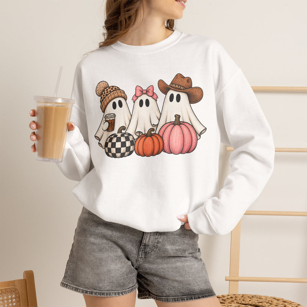 Cowgirl Ghost Crewneck Sweatshirt