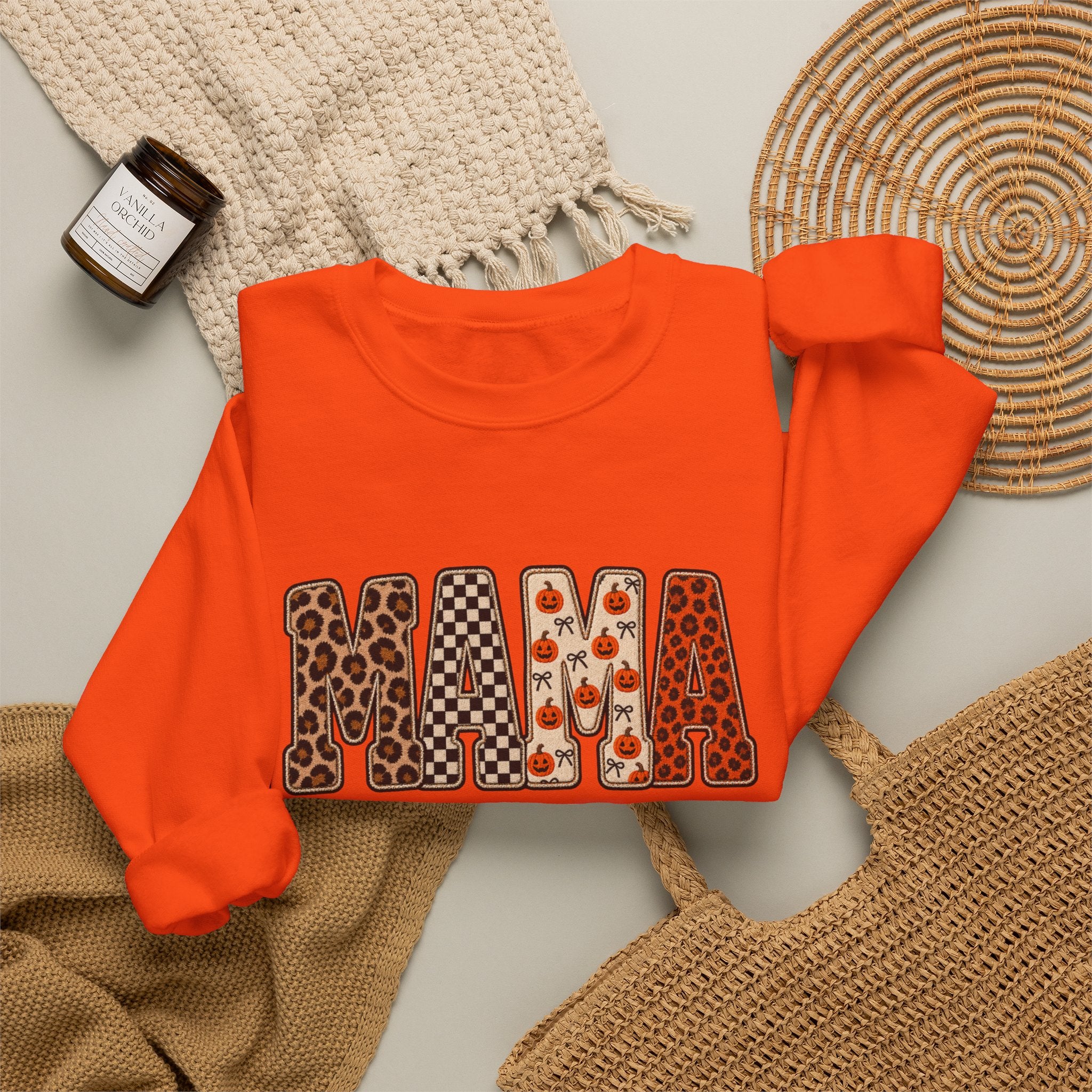 MAMA Fall Crewneck Sweatshirt