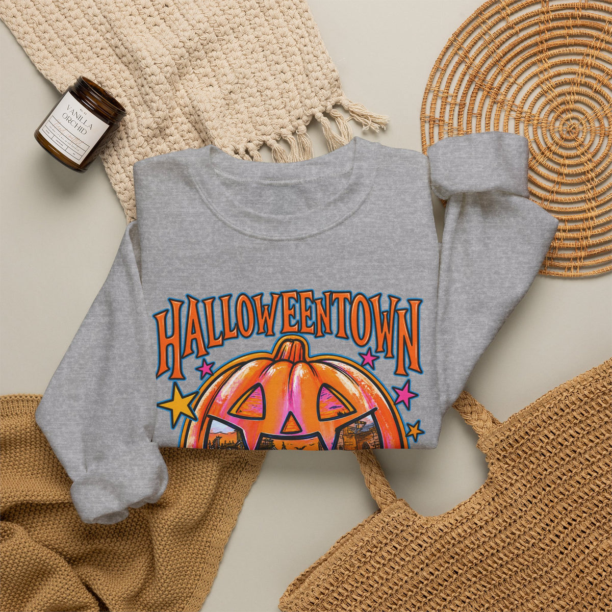 Halloweentown Pumpkin Crewneck Sweatshirt