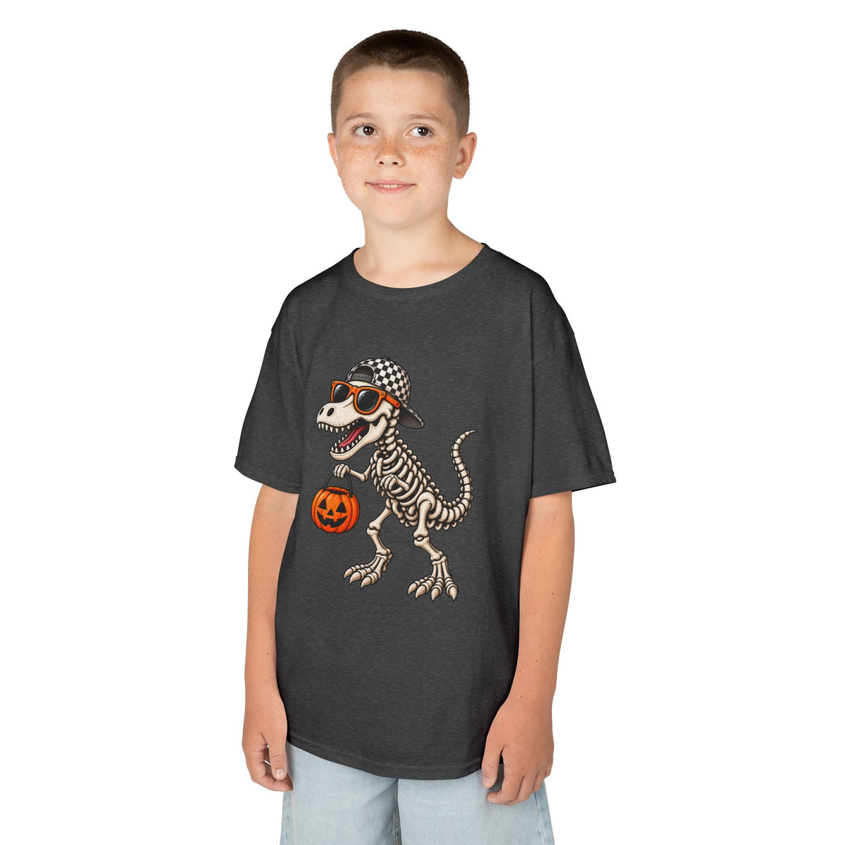 Youth Dino Skeleton Tee