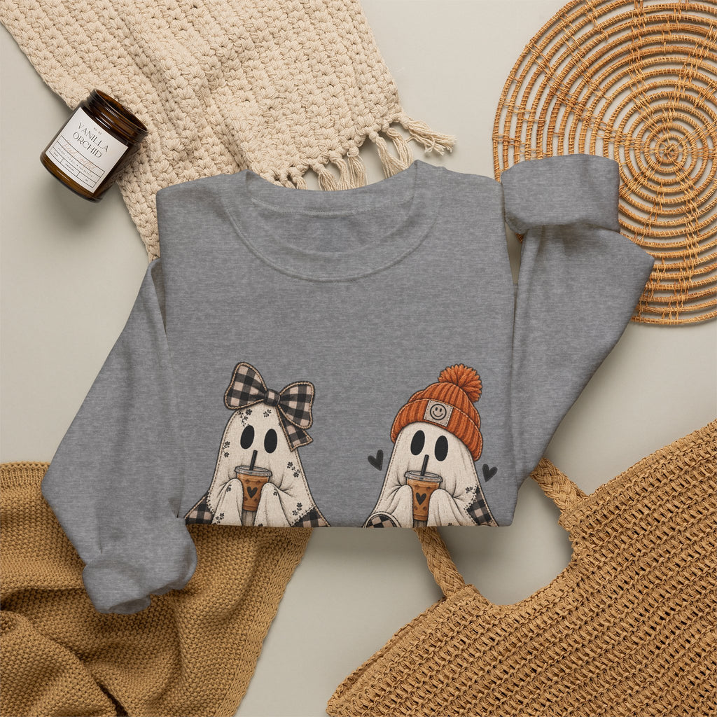 Trendy Ghost Crewneck Sweatshirt