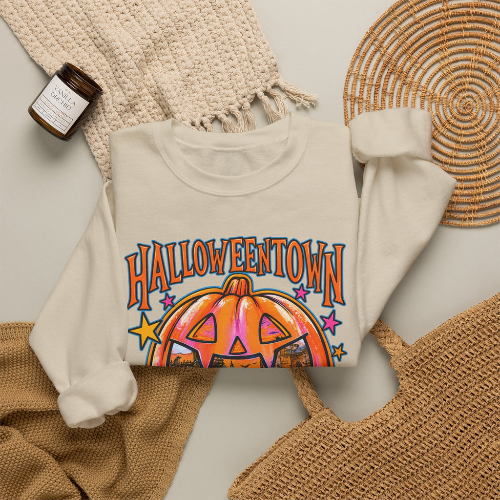 Halloweentown Pumpkin Crewneck Sweatshirt
