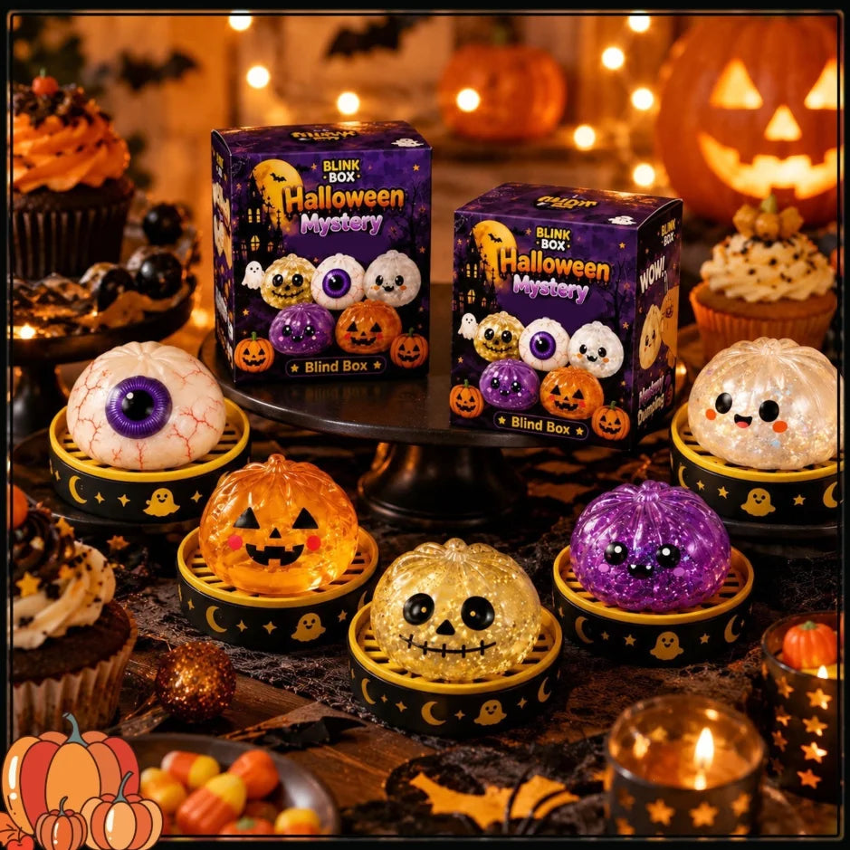 Halloween Squishy Buns